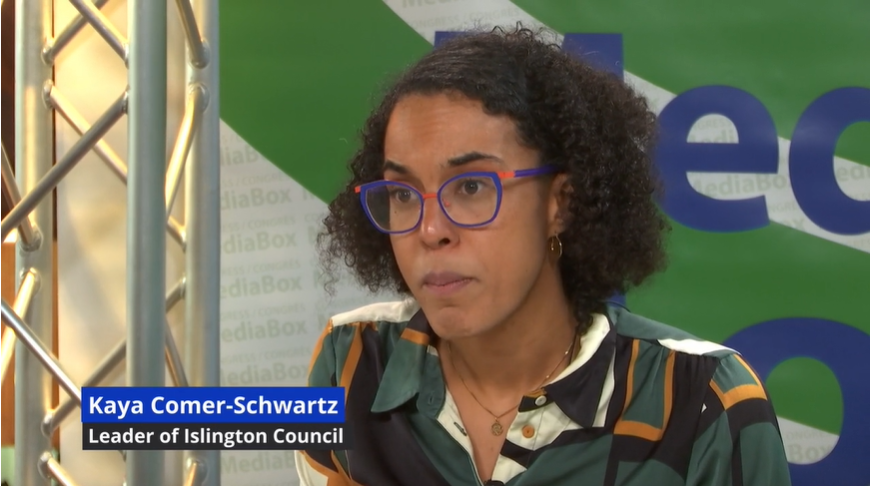Kaya Comer-Schwartz, Leader of Islington Council
